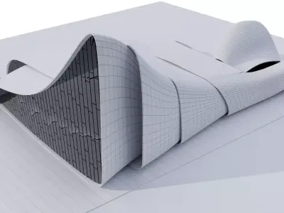 HEYDAR ALIYEV center 3D model