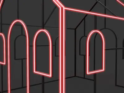 House Outline 1 3D model