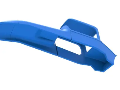 Shell of Vintage Sprint car Scale 1 to 25 3D print model