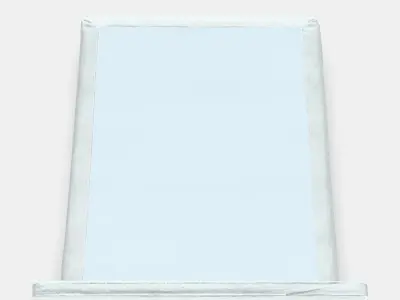 DUNVIK Cover divan bed 4 Low-poly 3D model