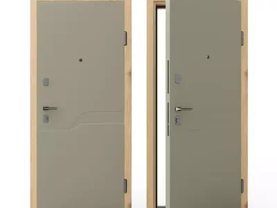 Gary Door 3D model