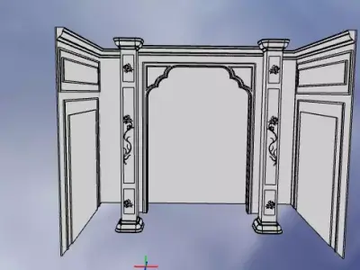 Entrance Wall-1-0000-1-11-22 3D model