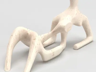 Henry Moore Sculpture 3D model