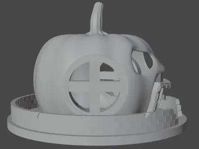 Halloween Home 3D print model