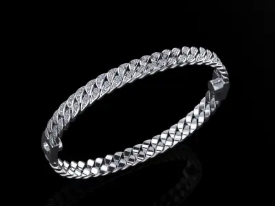 Cuban Bracelet 3D print model