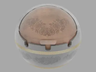 Ashtray Antique Model 3D model