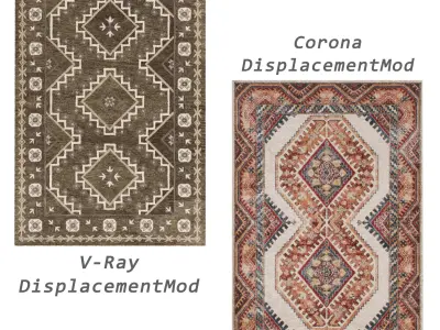 Rugs No 427 Low-poly 3D model