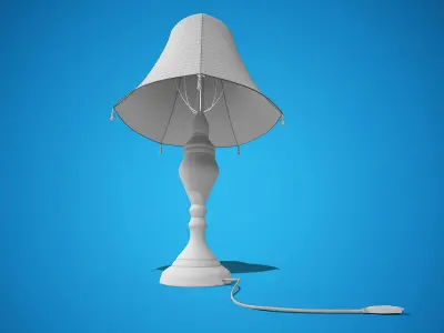 Table Lamp 3d Model 3D model