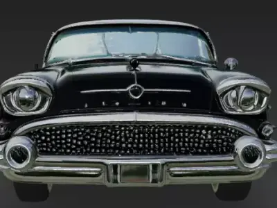Buick Special 2 Door Sedan 1957 3D model 3D print model