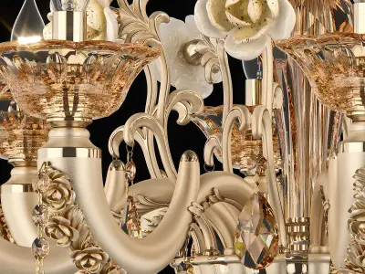 MD 32661-8 Osgona Chandelier 3D model