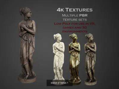 ancient statues variety collection 3