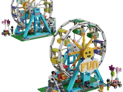 Lego - 31119 Ferris Wheel 3D model