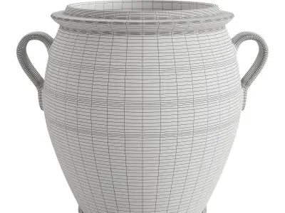 Altman Handcrafted Ceramic Vase 3D model