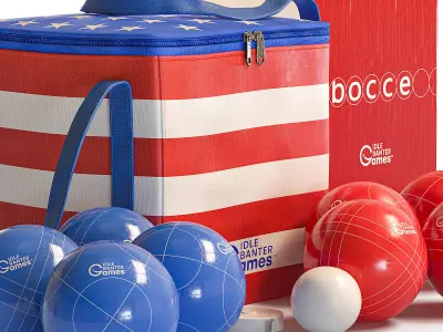 Bocce set Idle Banter Games 3D model