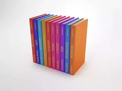 Back book only 3D model