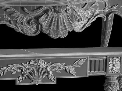 soft consoles 3D model