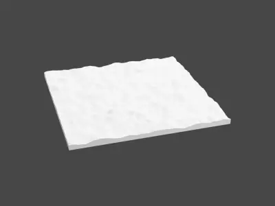 Rippled Wall Panel 3D print model