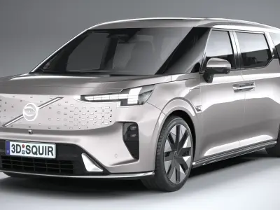 Volvo EM90 2024 3D model