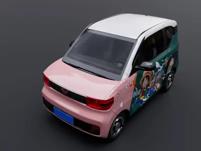mini car   3D model
