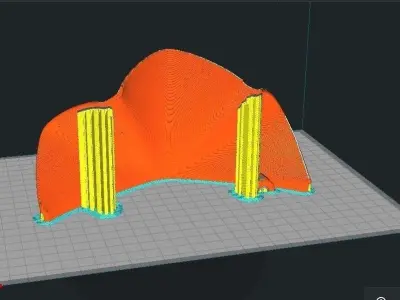 C018 Polaris DeCorsa Wheels Center Caps 3D print model