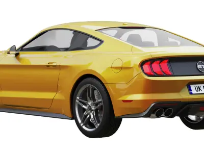 Mustang GT 2020 3D model