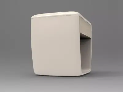 Muhe Drawer Low-poly 3D model