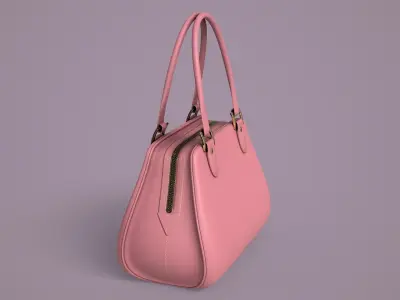 Hand Bag Game Ready Low-poly 3D model