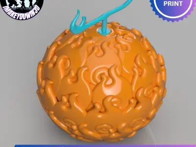One Piece - Mera-Mera No Mi 3D print model