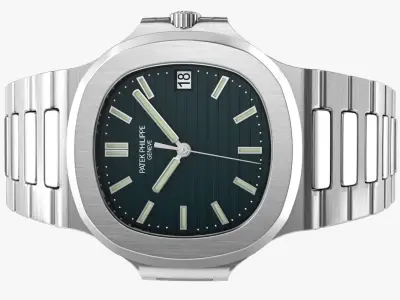 Patek Nautilus 3D model