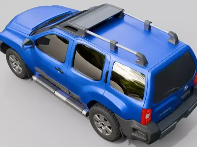 Nissan Xterra 2012 3D model