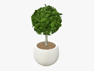 Plant artificial 07 3D model