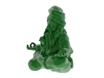  Gnome Statue 01 3D Print 3D print model