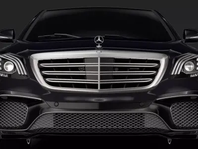 Mercedes AMG S 65 V222 2018 Lang 3D model