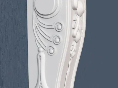 Decorative Corbel 3D model 13