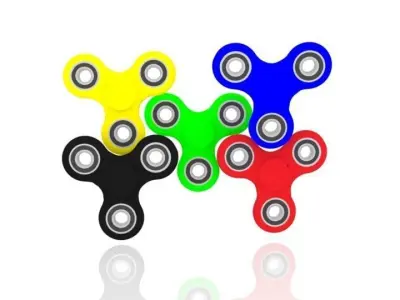 Fidget Spinners Pack 3D model