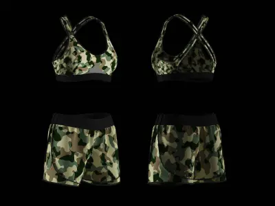 Women Clothes 3D model