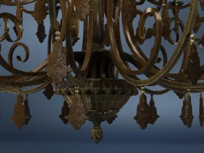 chandelier 3D model