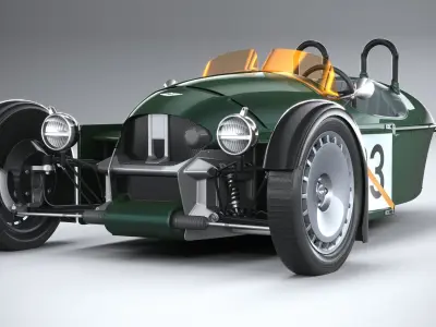 Morgan Super3 2023 3D model