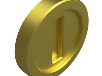 Mario bros Christmas tree decors 3D print model