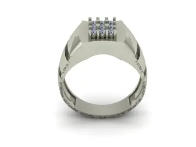 men ring new desing 3D print model