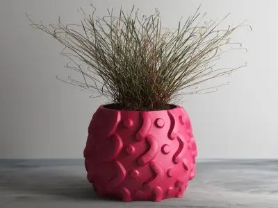 vase pot planter 3d print 836  3D print model