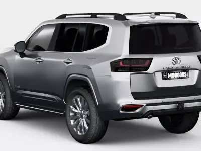 Toyota Land Cruiser Hybrid VXR 2026 3D model