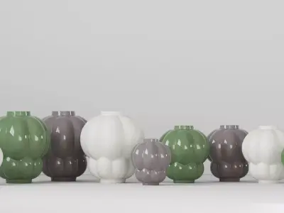 Uva Vases Set 3D model