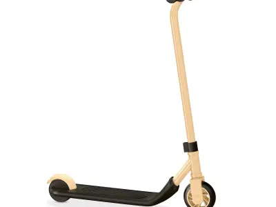 kick scooter 3D model