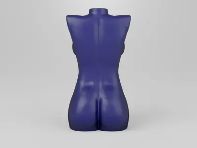Female torso 2 3D print model