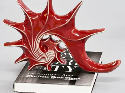 Set decorative with snails 3D model