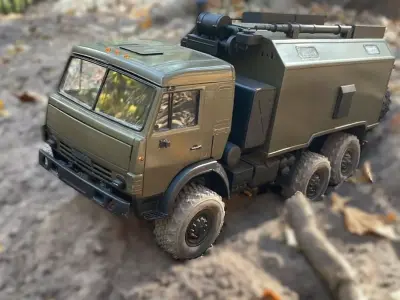 KAMAZ 5350 WPL  B36 Printable truck 3D print model