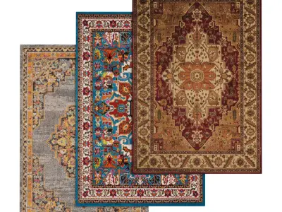 Rug Set 1102 3D model