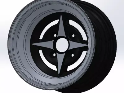 wheel 3D model by mylover0309 from CGTrader