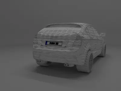 Proton Suprima S Low-poly 3D model